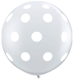 18 inch Big Polka Dots Latex