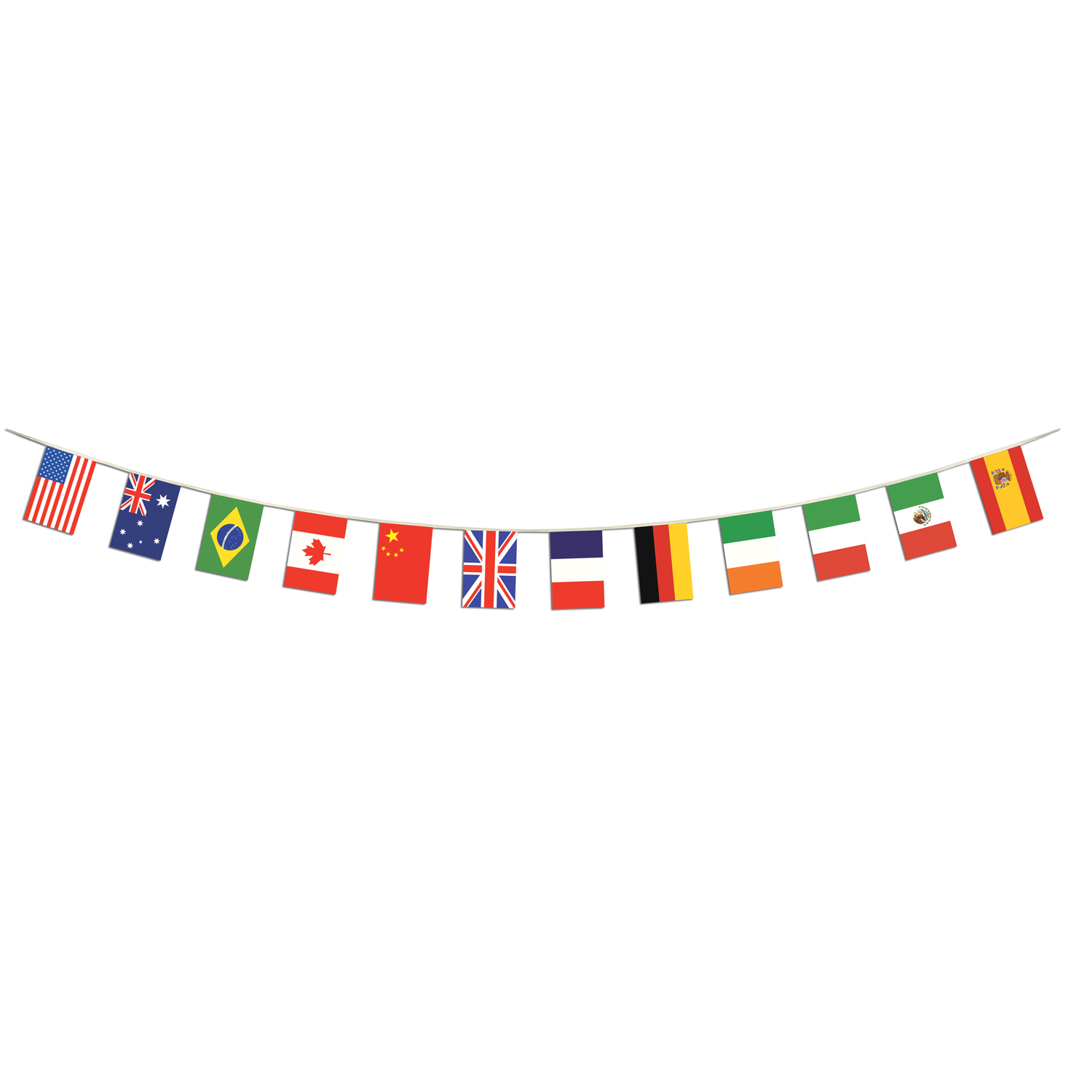International Flag Pennant Banner (all-weather 12 flags/string) -   Has All OF Your Fun Hobbies and Toys