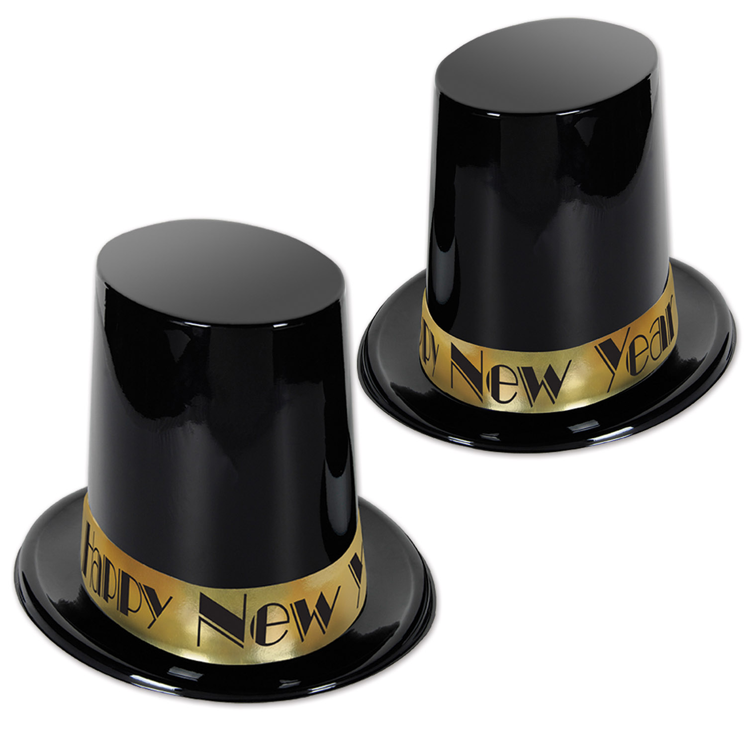 Gold Big Top Hat (black and gold one 