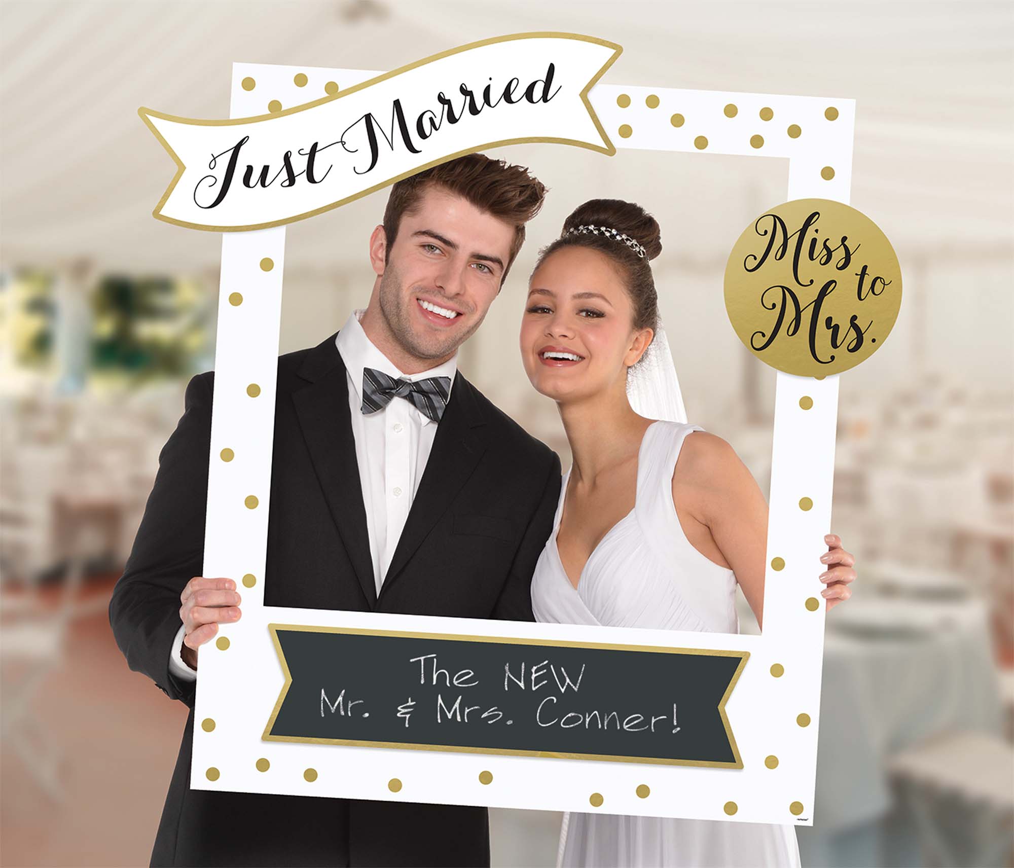 Photo Frame Giant Selfie Customize At Home Wedding - Webhats.com
