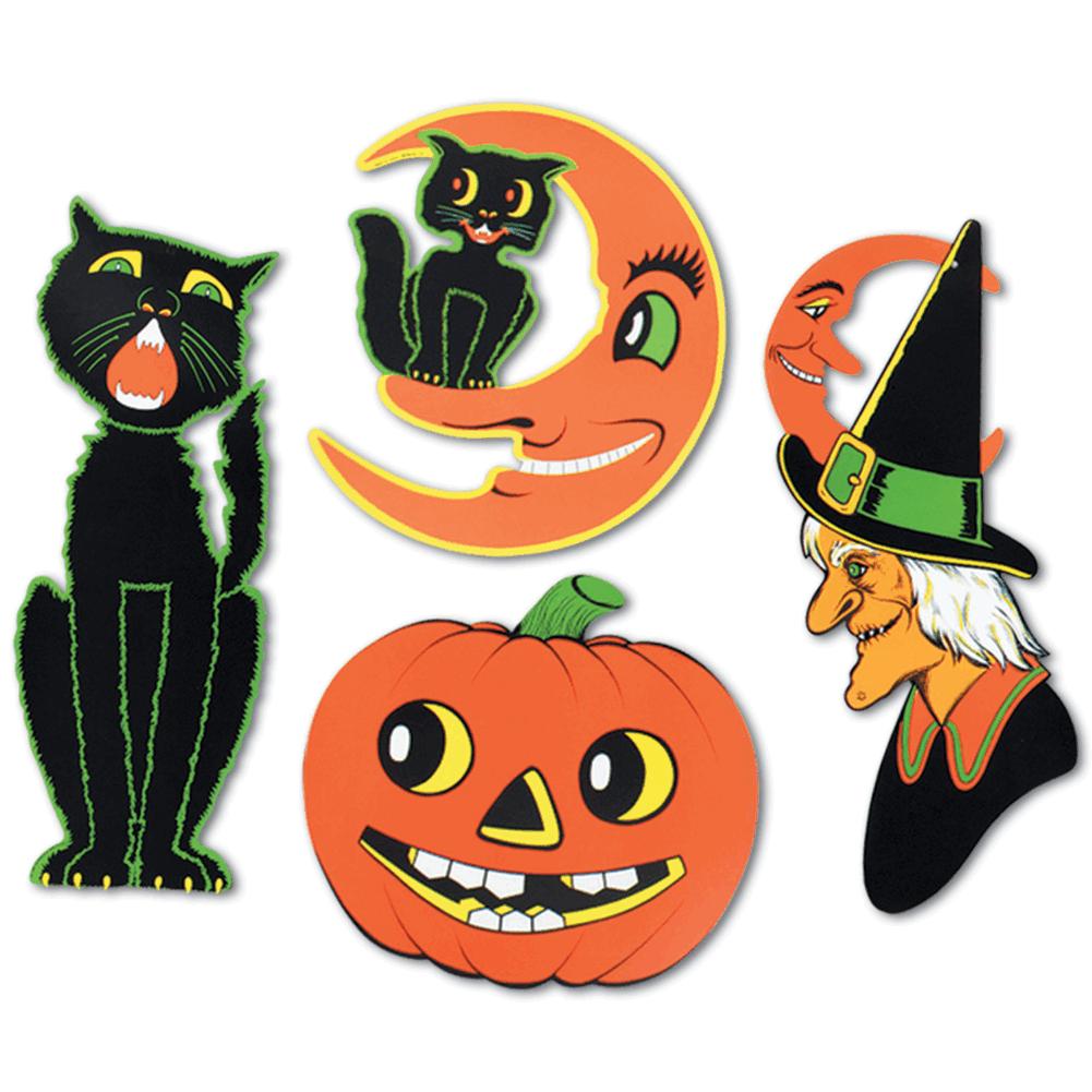 Pkgd Halloween Cutouts printed 2 Sides Webhats Pkgd halloween cutouts printed 2 sides webhats